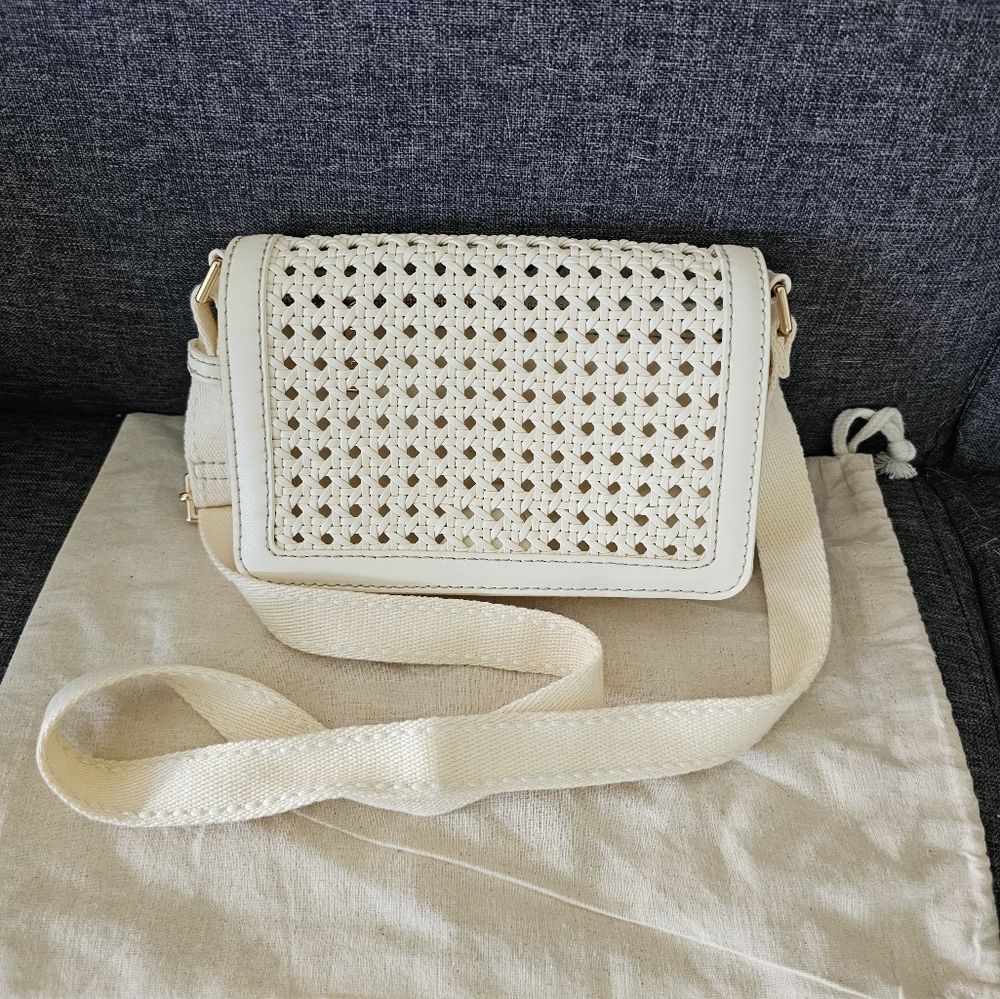 Cecily Woven Shoulder Bag